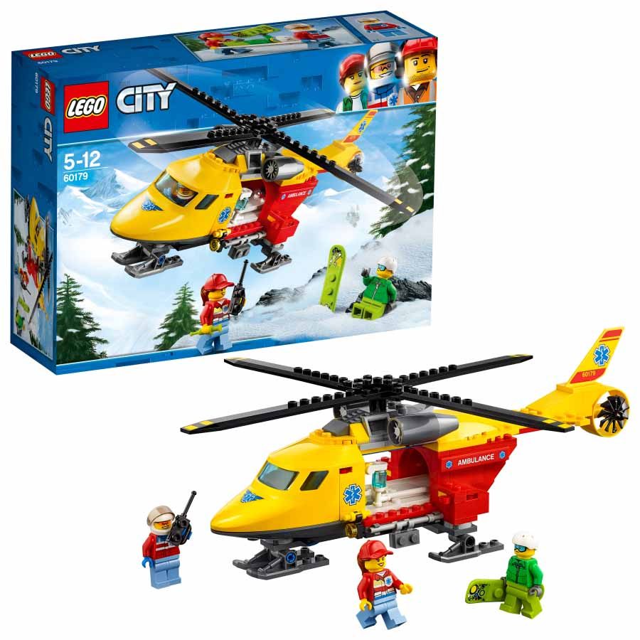 Lego City Great Vehicles Helicópteroambulancia 60179