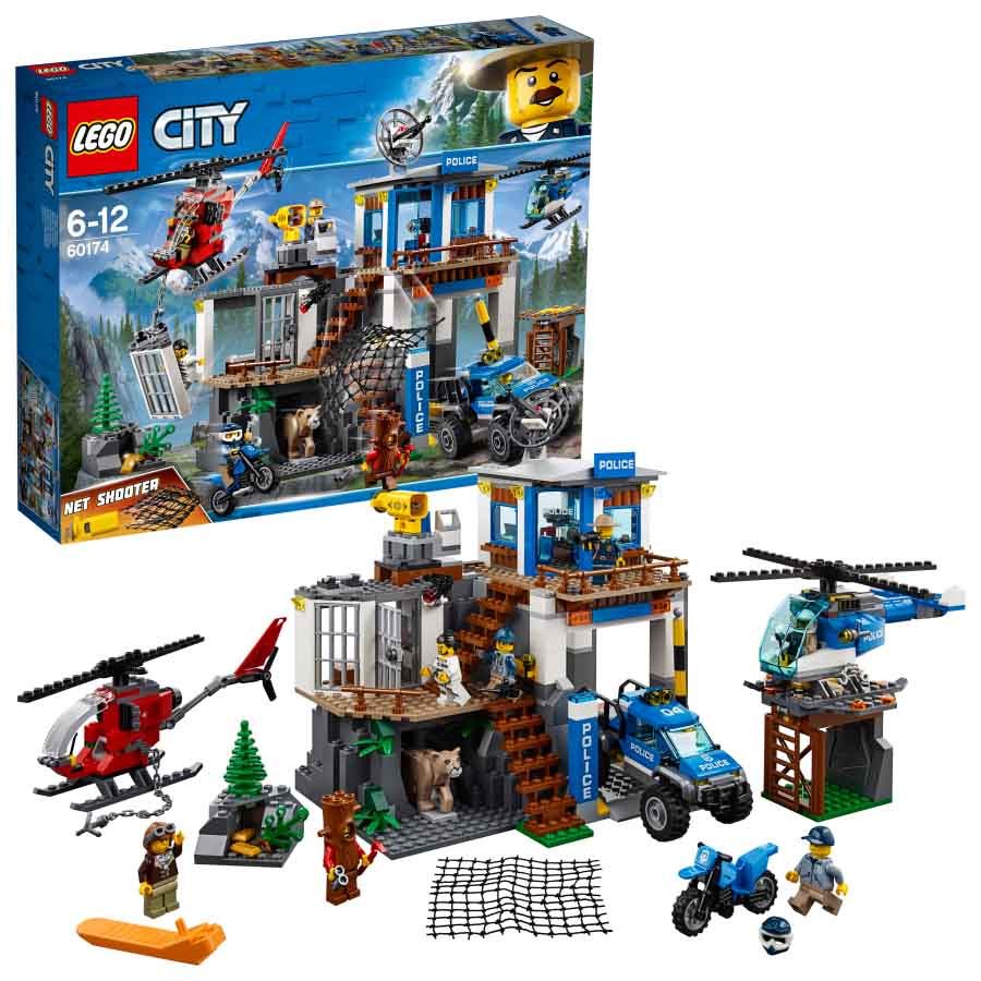 Lego City Police Montana Comisaria de policia 60174 NX3 Estudio de Arquitectura