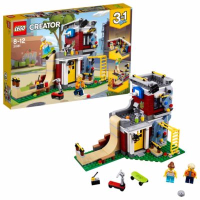 LLEGO CREATOR 3 en 1 | Parque de patinaje modular 31081
