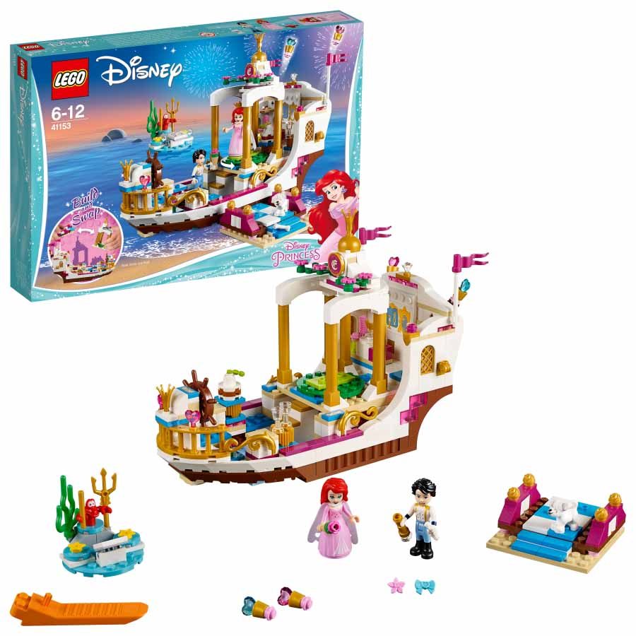 Lego Disney Barco real de ceremonias de Ariel 41153