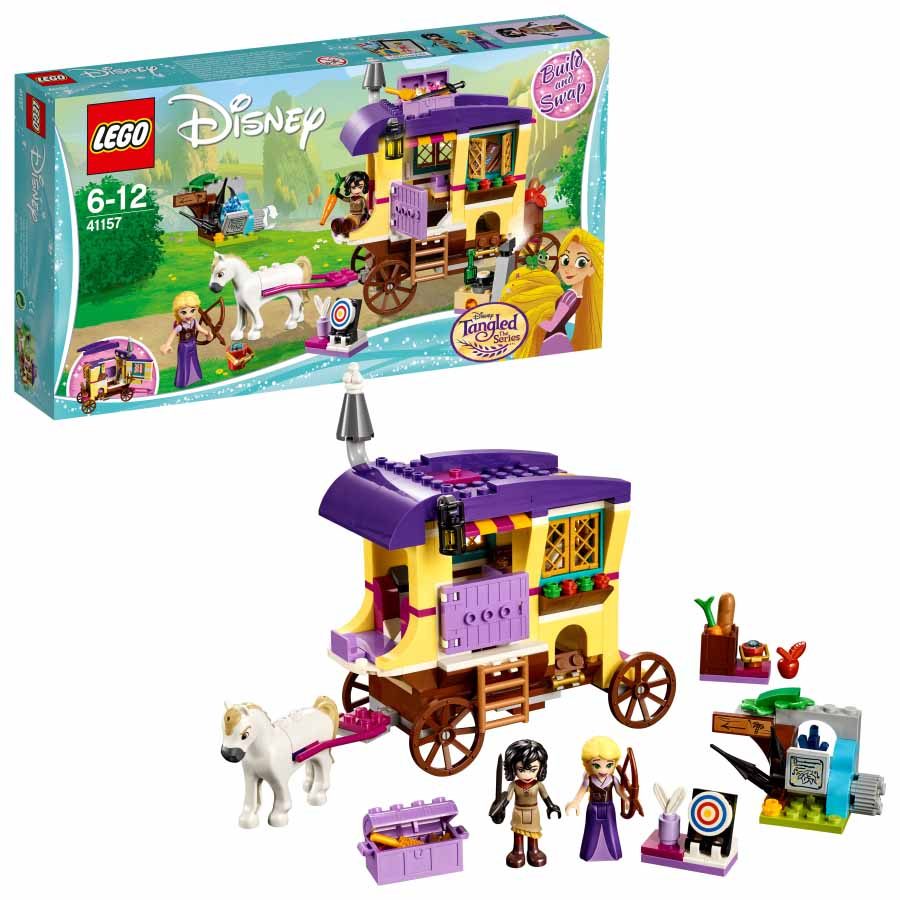 Lego Disney Caravana de viaje de Rapunzel 41157