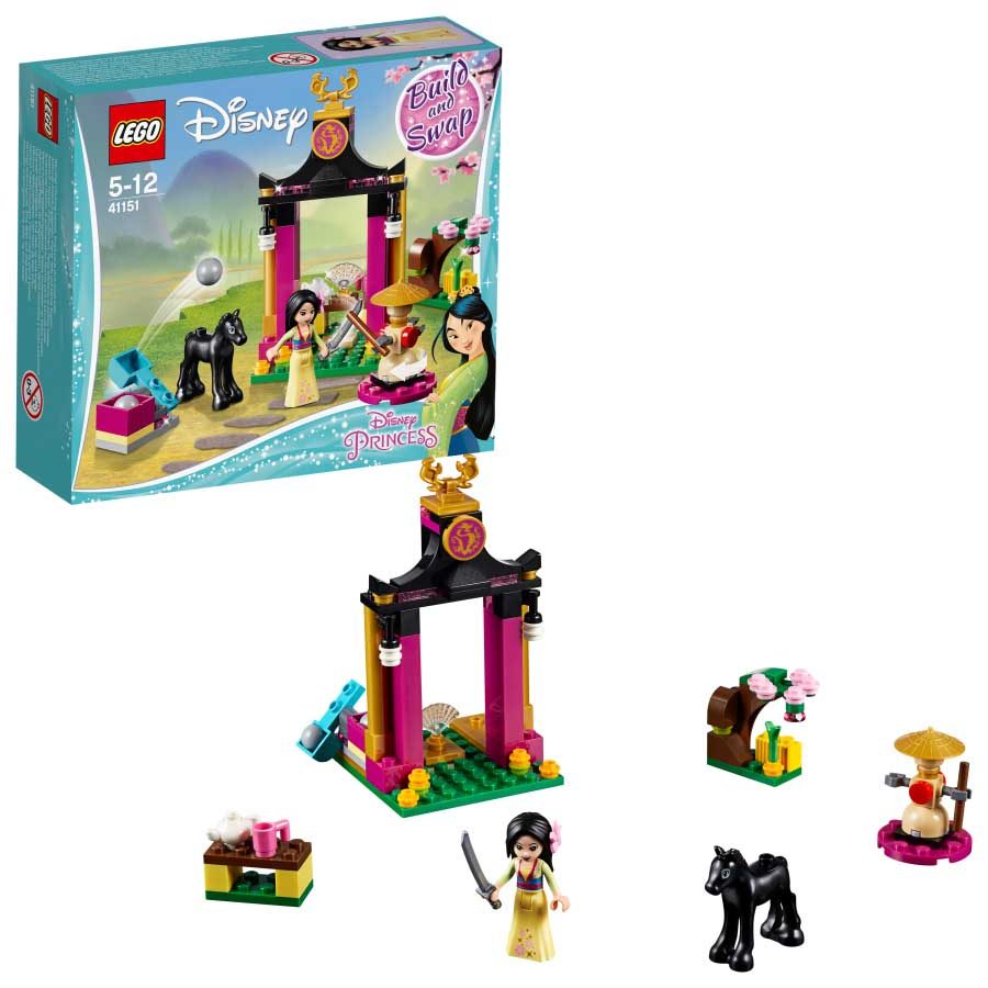 Lego Disney Día de entrenamiento de Mulan 41151