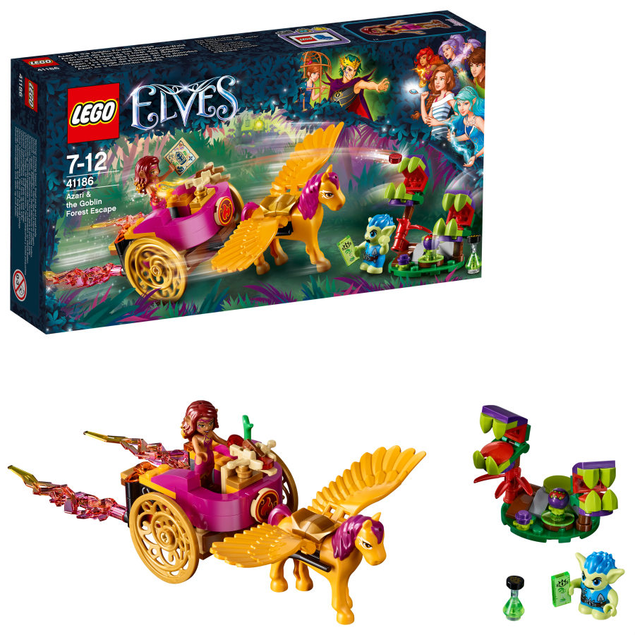 Lego Elves Azari y la huida del bosque de los duendes 41186