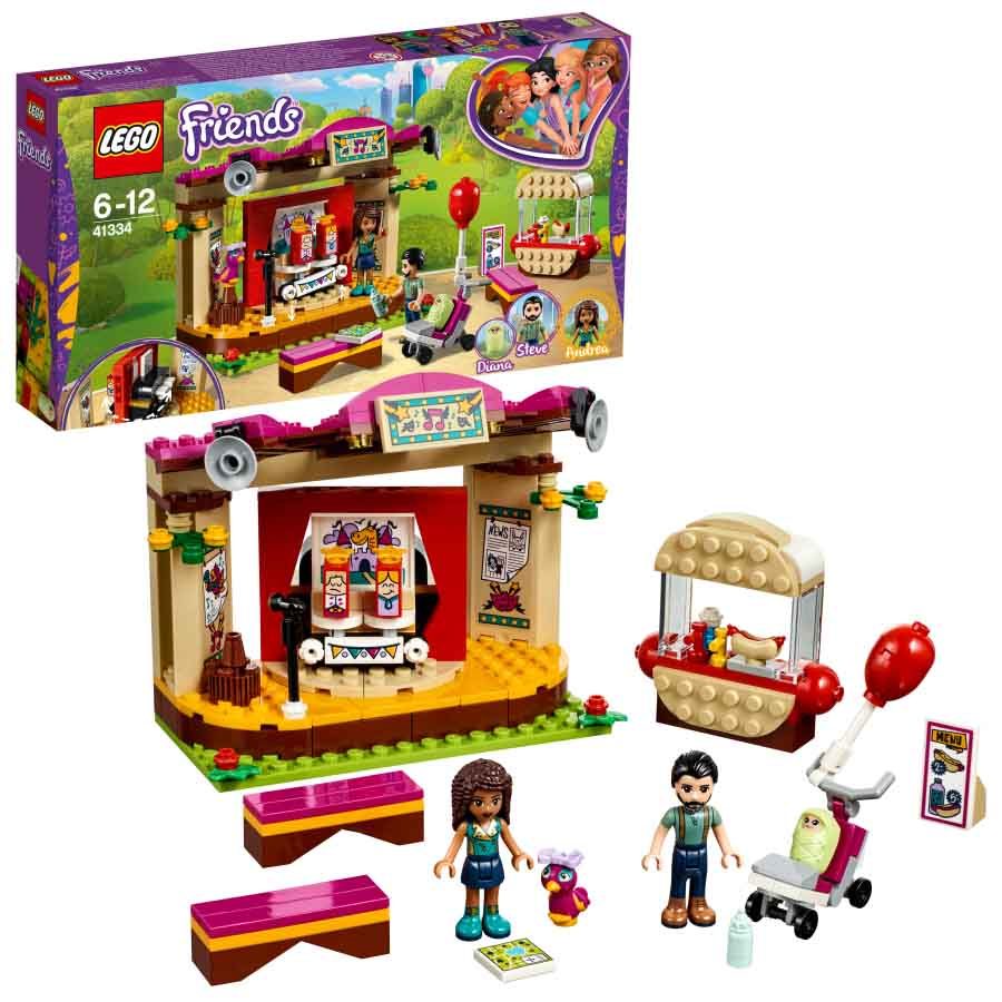 Lego Friends Actuación en el parque de Andrea 41334