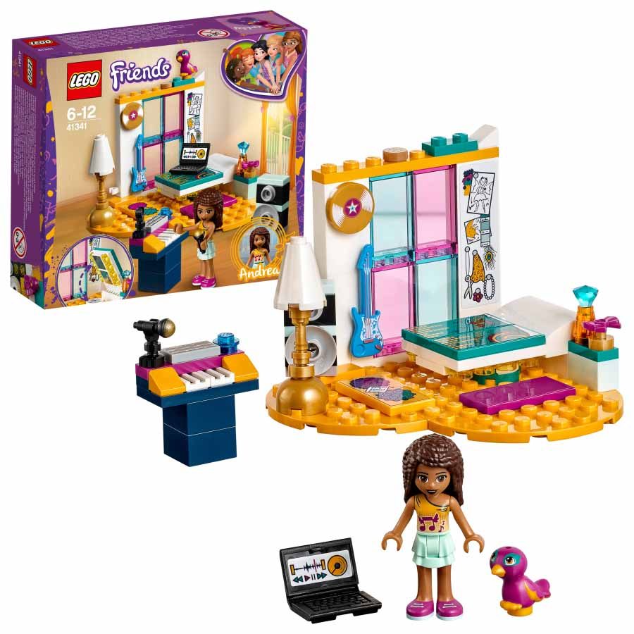 Lego Friends Andrea's Bedroom V29 41341