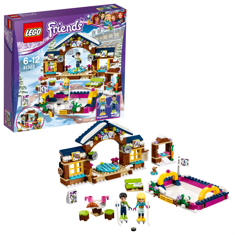 Lego Friends Estación de esquí Pista de hielo 41322