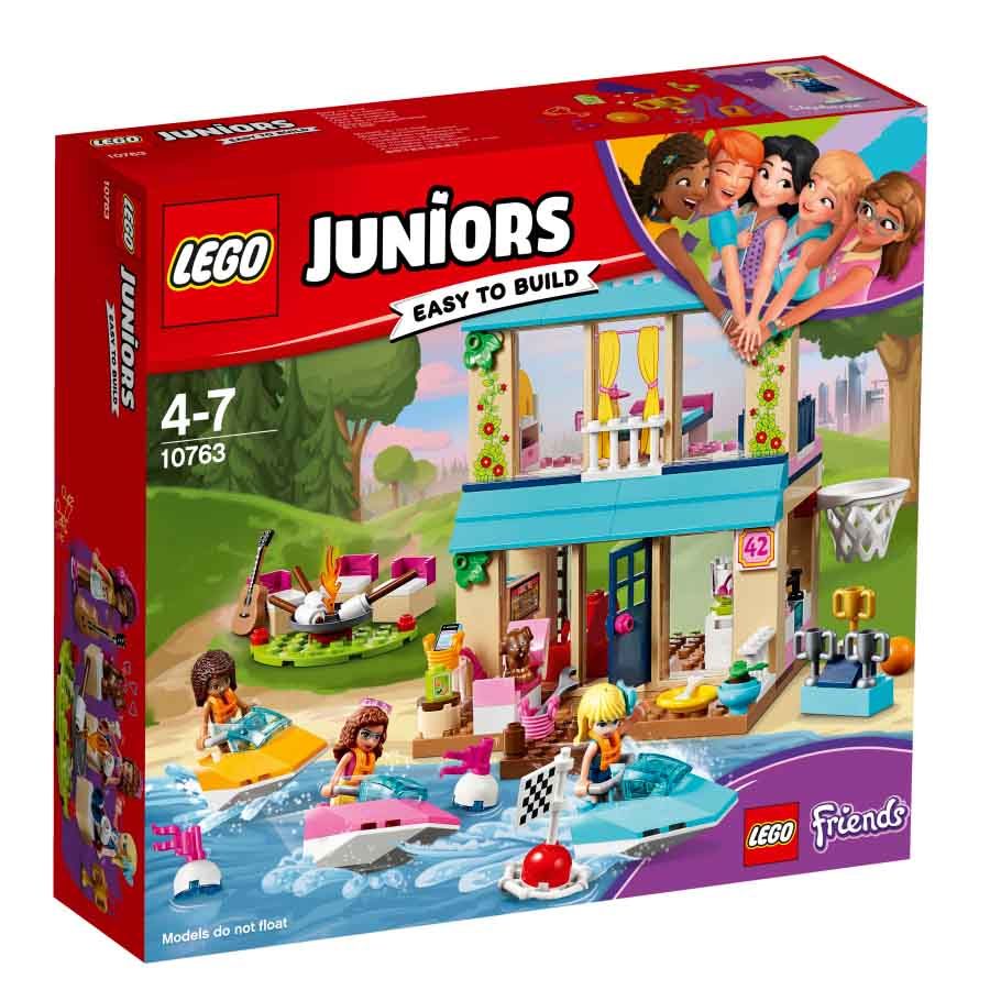 Lego Juniors Casa del lago de Stephanie Friends 10763