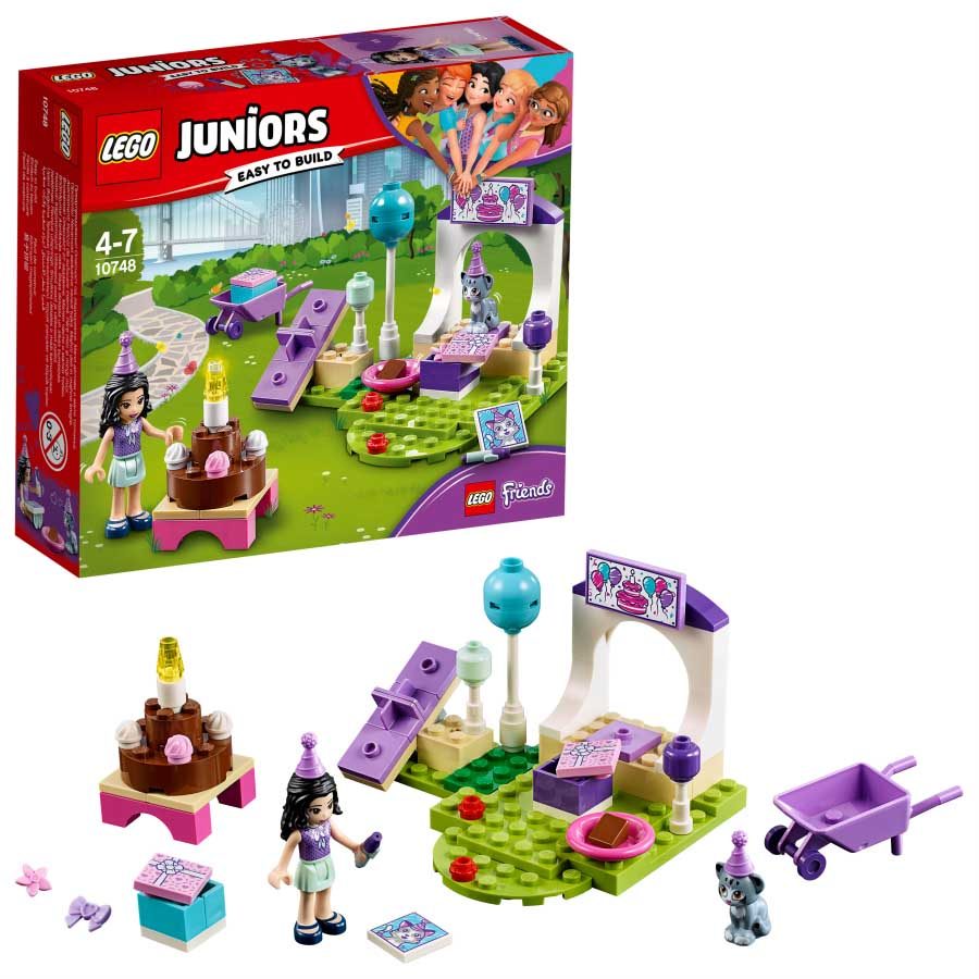 Lego Juniors Fiesta de mascotas de Emma Friends 10748