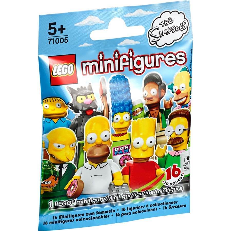Lego Minifiguras Sobre Lego Edición 17 Simpson 71005