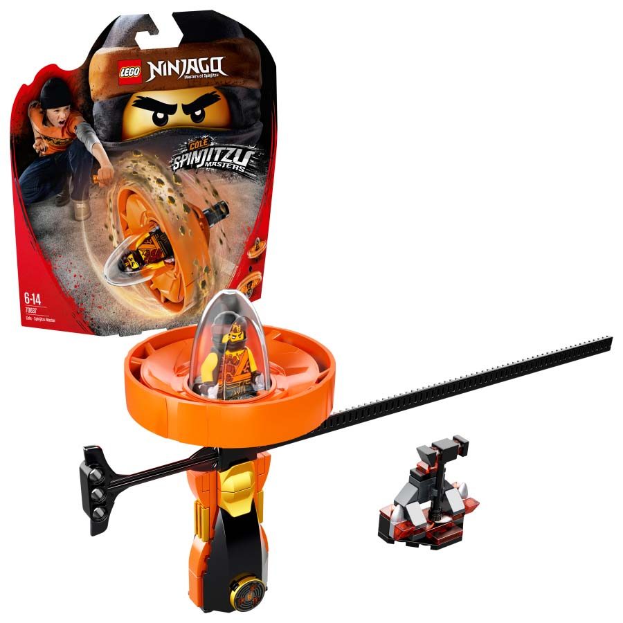Lego NINJAGO Cole Maestro del Spinjitzu 70637