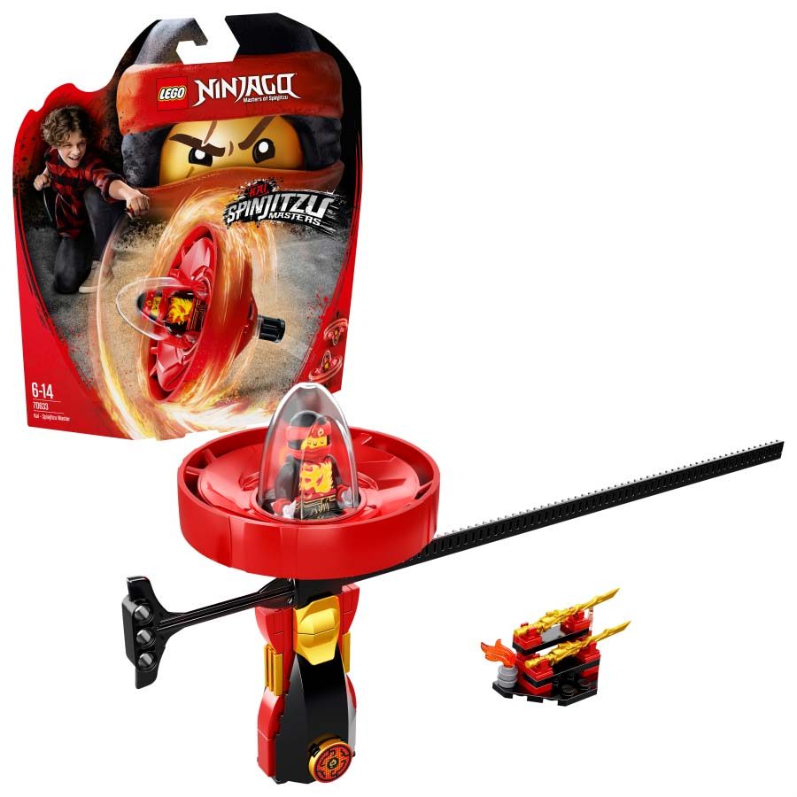 Lego NINJAGO Kai Maestro del Spinjitzu 70633