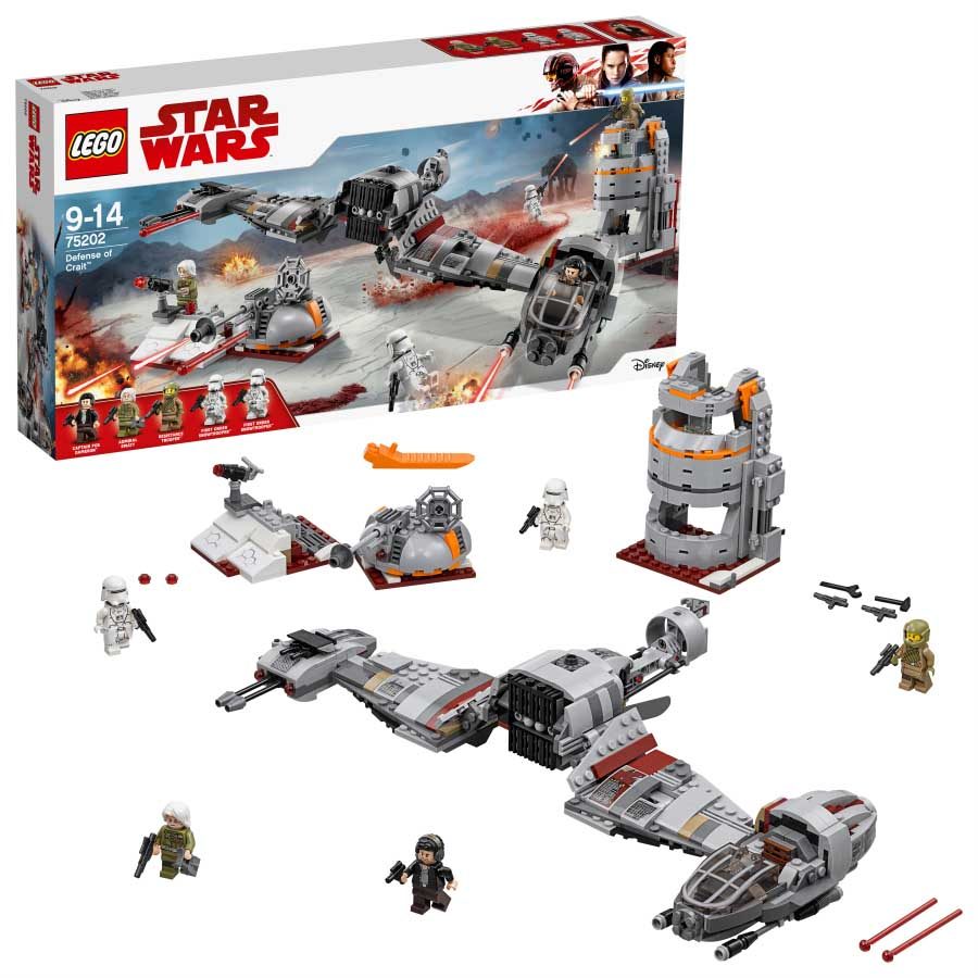 Lego Star Wars Defensa de Crait 75202