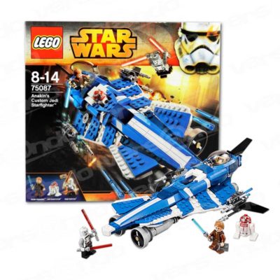 Lego Star Wars Jedi Starfighter personalizado de Anakin V29 75087