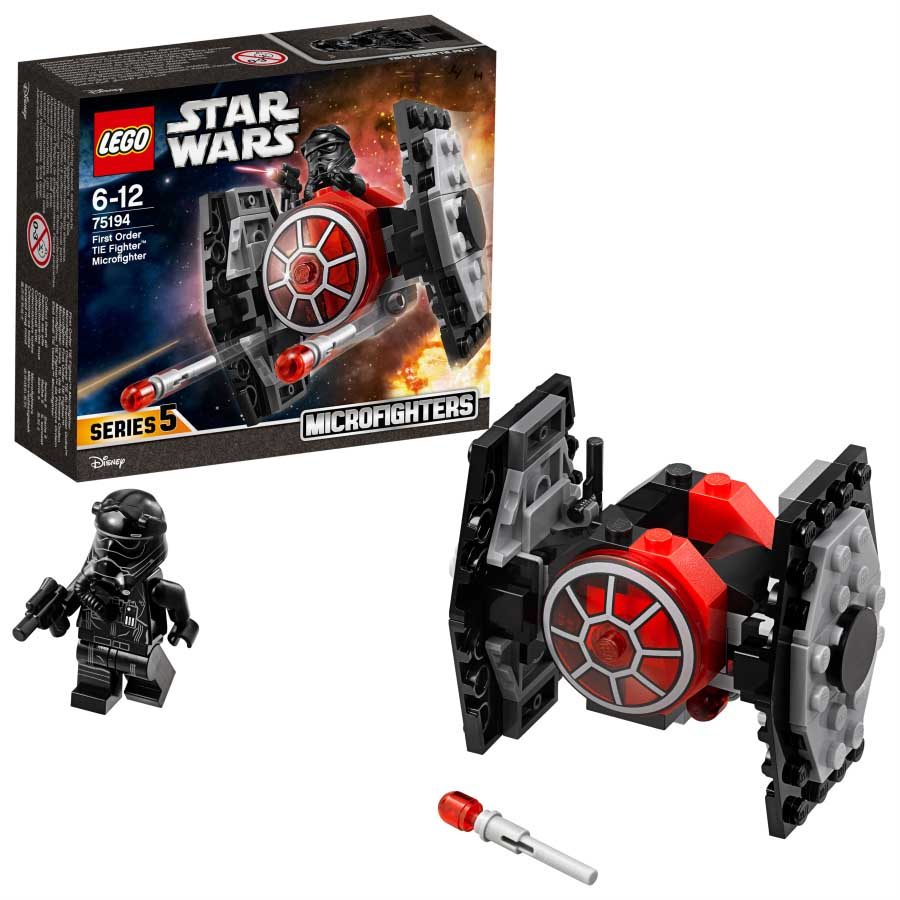 Lego Star Wars Microfighter Caza TIE de la Primera Orden 75194