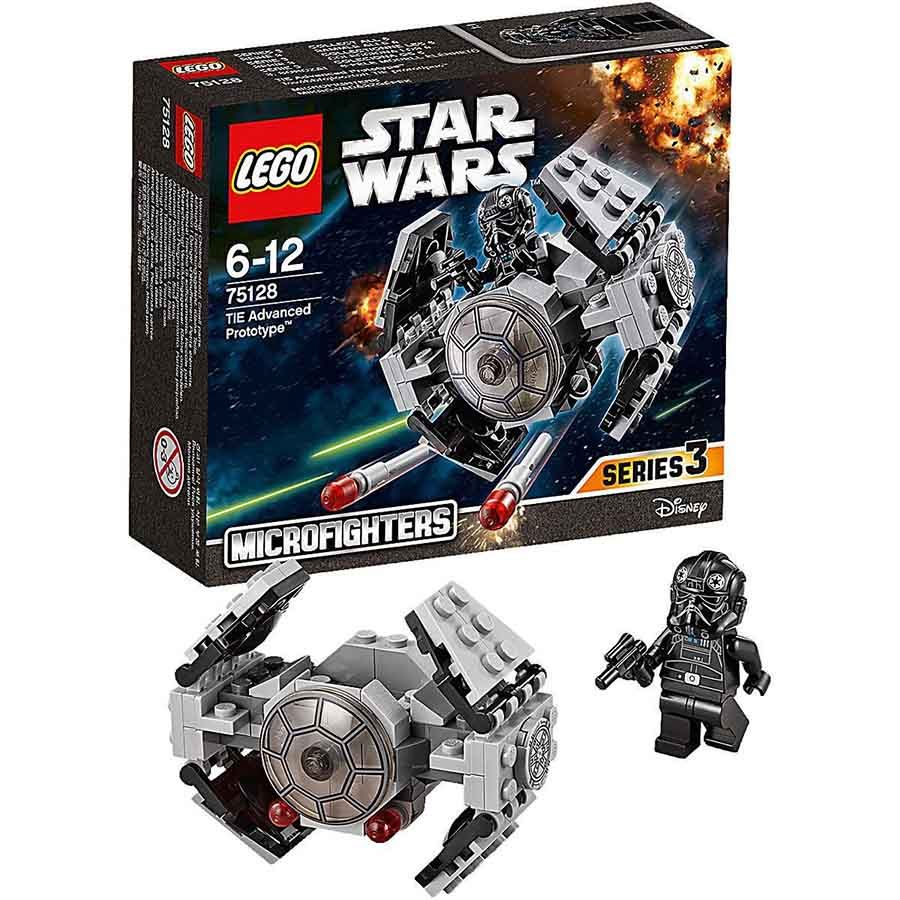Lego Star Wars TIE Advanced Prototype V29 75128