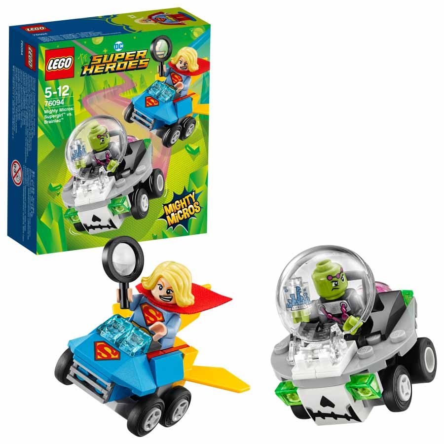 Lego DC Mighty Micros Minifiguras Supergirl vs. Brainiac 76094