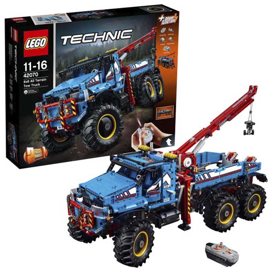 Lego Technic Camion grua todoterreno 6x6 42070 NX3 Estudio de Arquitectura