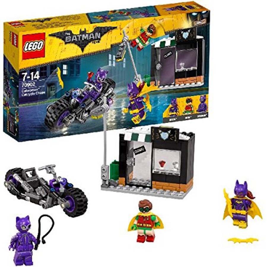 Lego The Batman movie Moto felina de Catwoman V29 70902