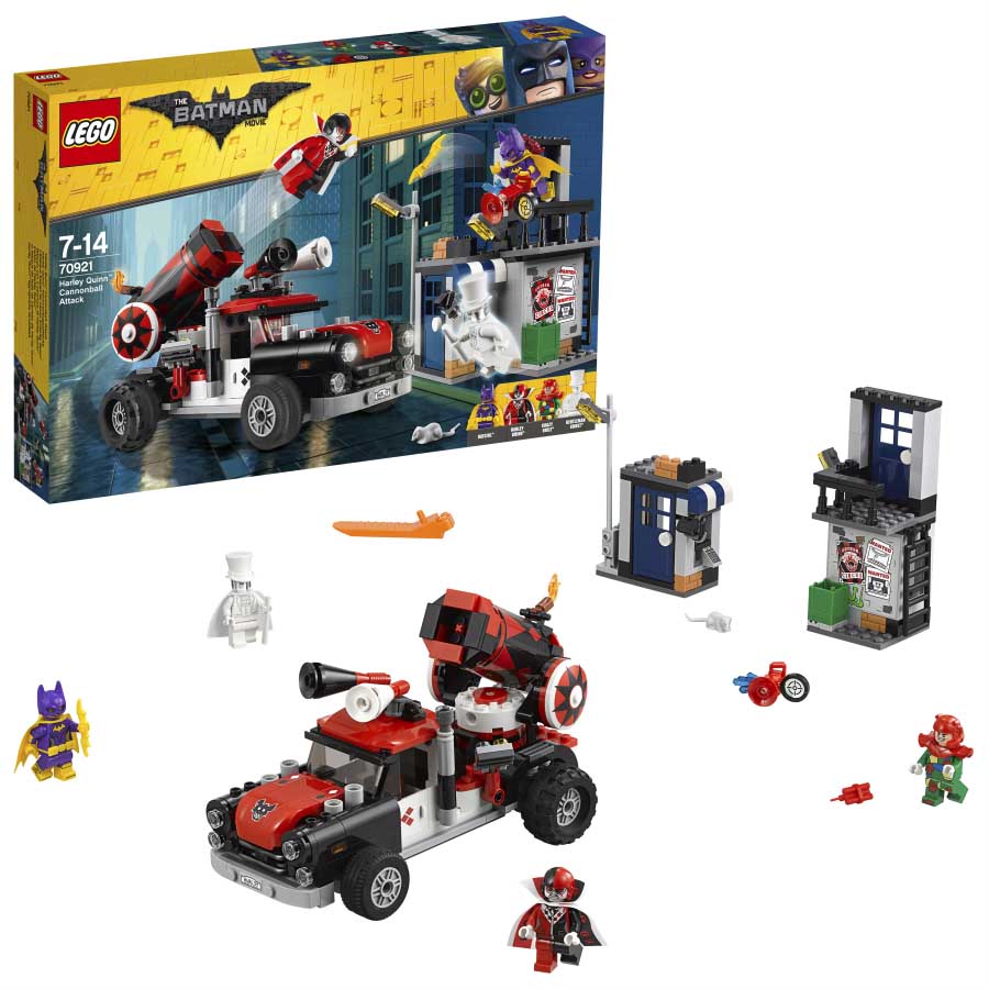 Joseph Banks conspiración Reparador Lego The Batman movie Cañón de Harley Quinn™ - NX3 Estudio de Arquitectura