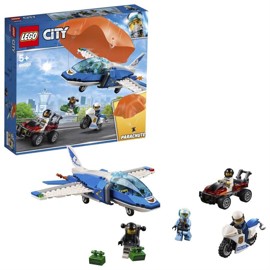 Lego City Policía Aérea Jet Patrulla 60206 - Imagen 3