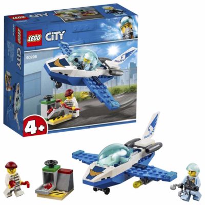 Lego City Policía Aérea Jet Patrulla 60206