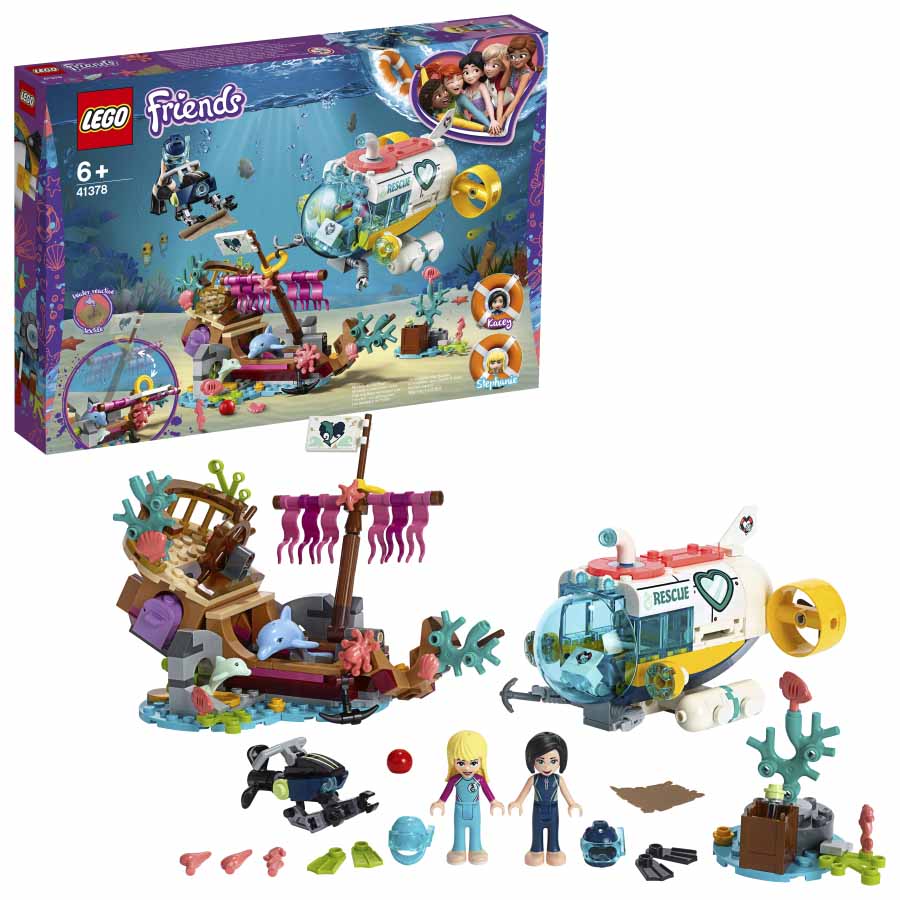 Lego Friends Misión de Rescate Delfines 41378
