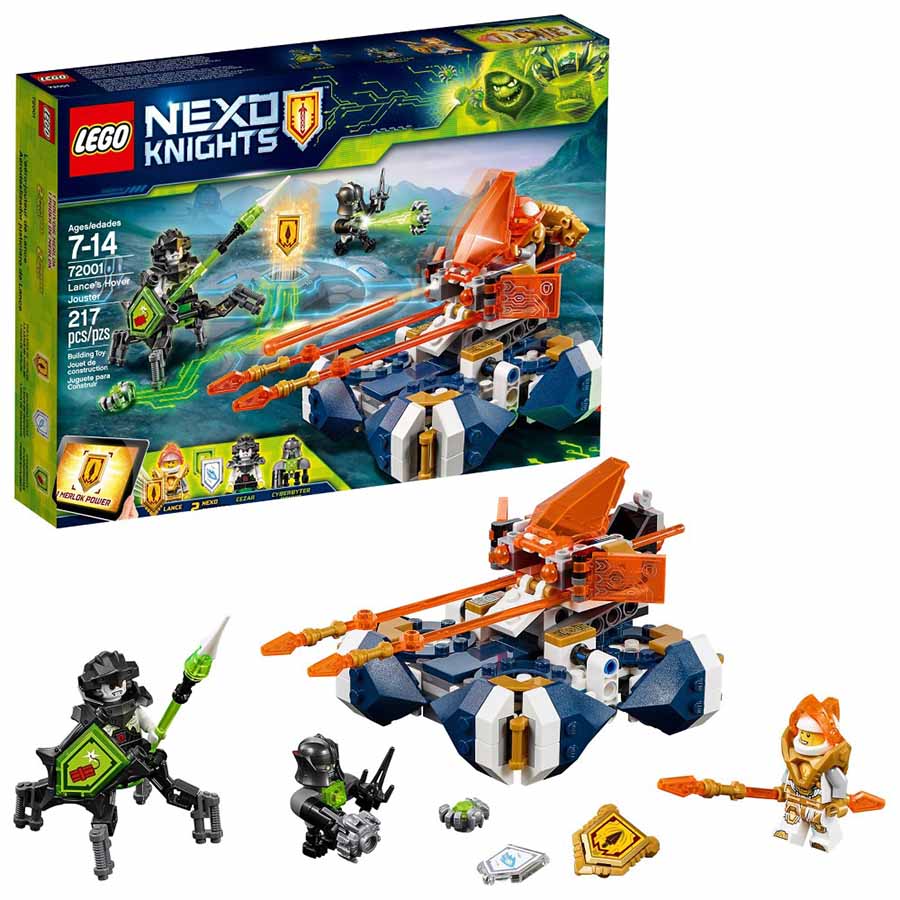 Lego Nexo Knights Aerodeslizador justiciero de Lance  72001