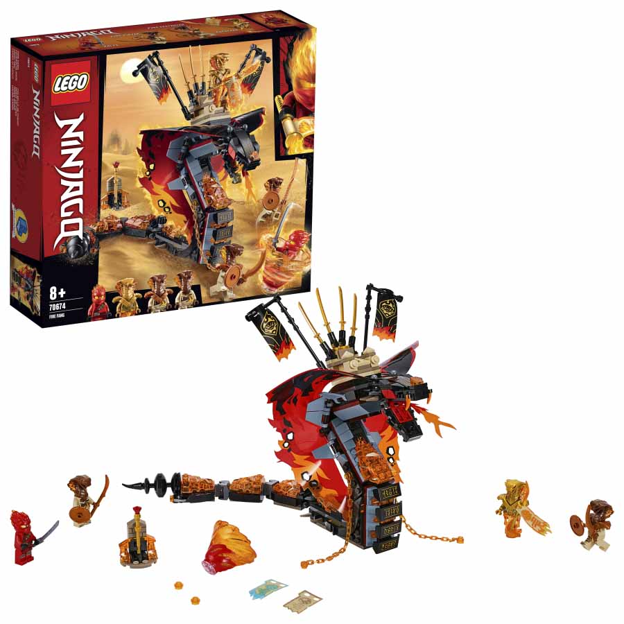 Lego NINJAGO Colmillo de Fuego 70674