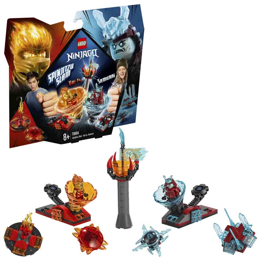 Lego NINJAGO Spinjitzu Slam Kai vs. Samurái 70684