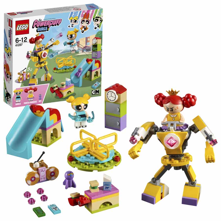 Lego Elves Powerpuff girls Duelo en el parque de Burbuja 41287