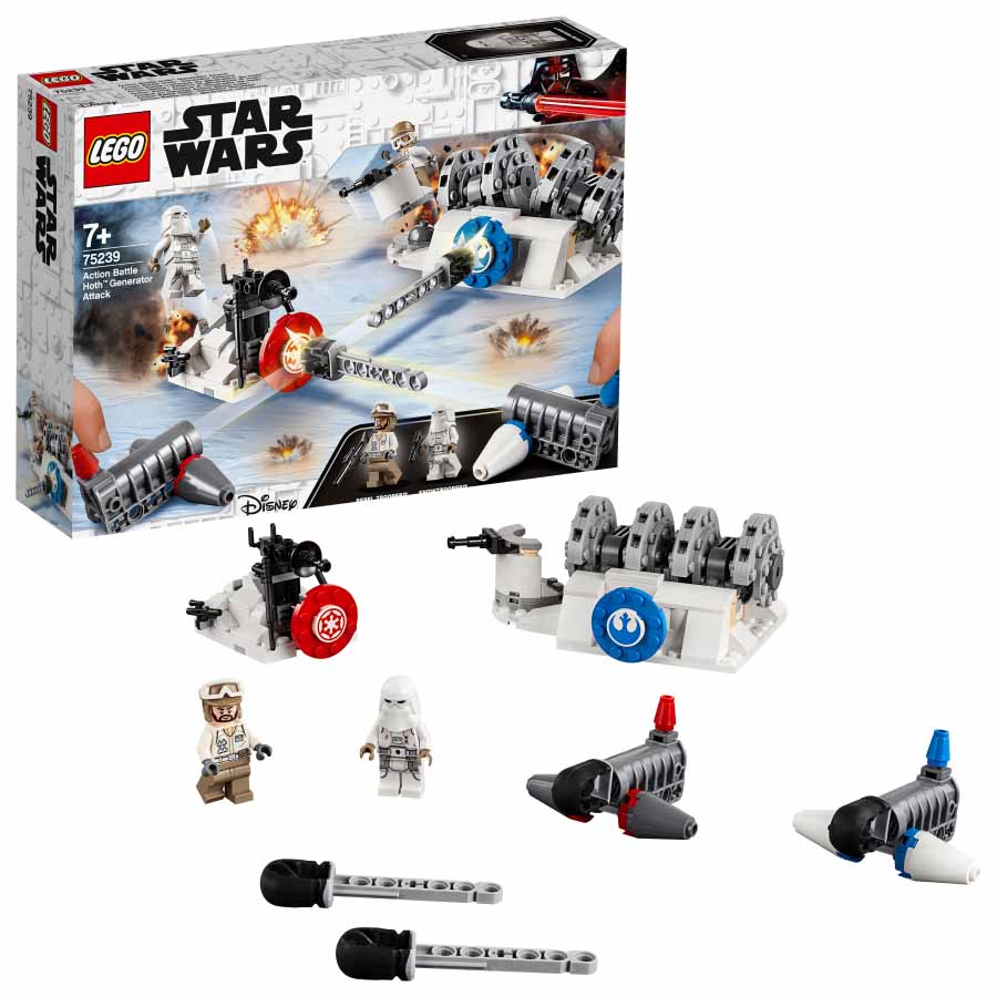 Lego Star Wars Action Battle Ataque al Generador de Hoth 75239