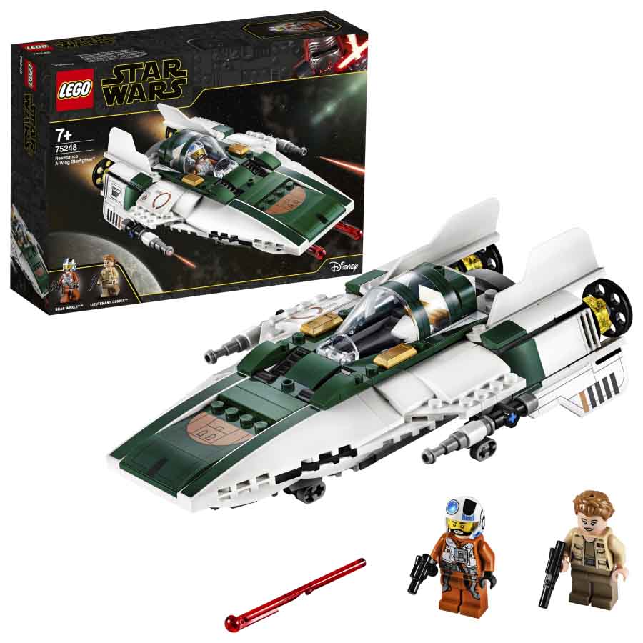 Lego Star Wars Caza Estelar AlaA de la Resistencia 75248