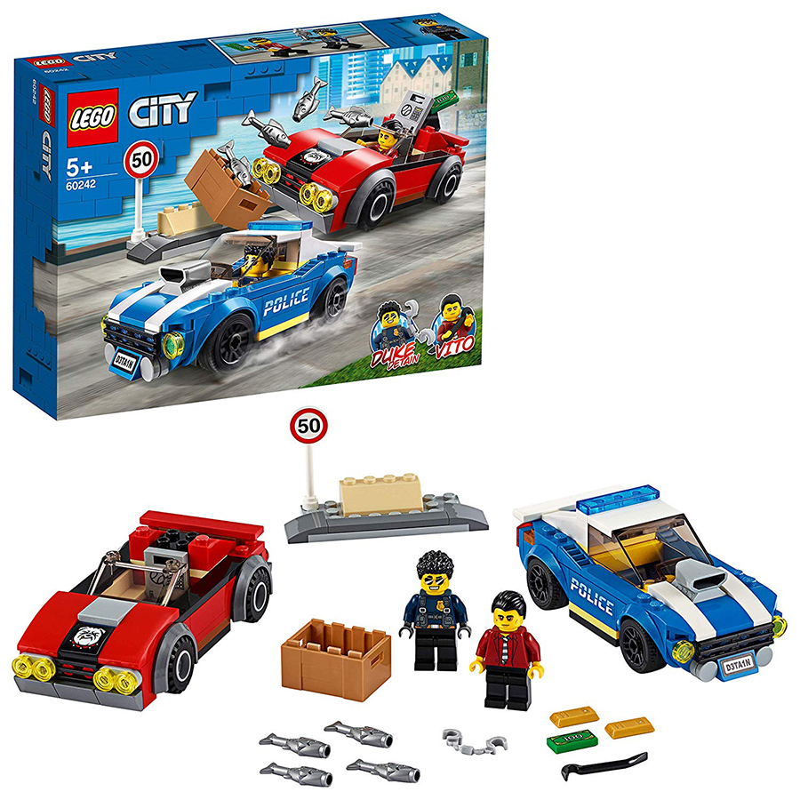 Lego City Policía Arresto en la Autopista 60242