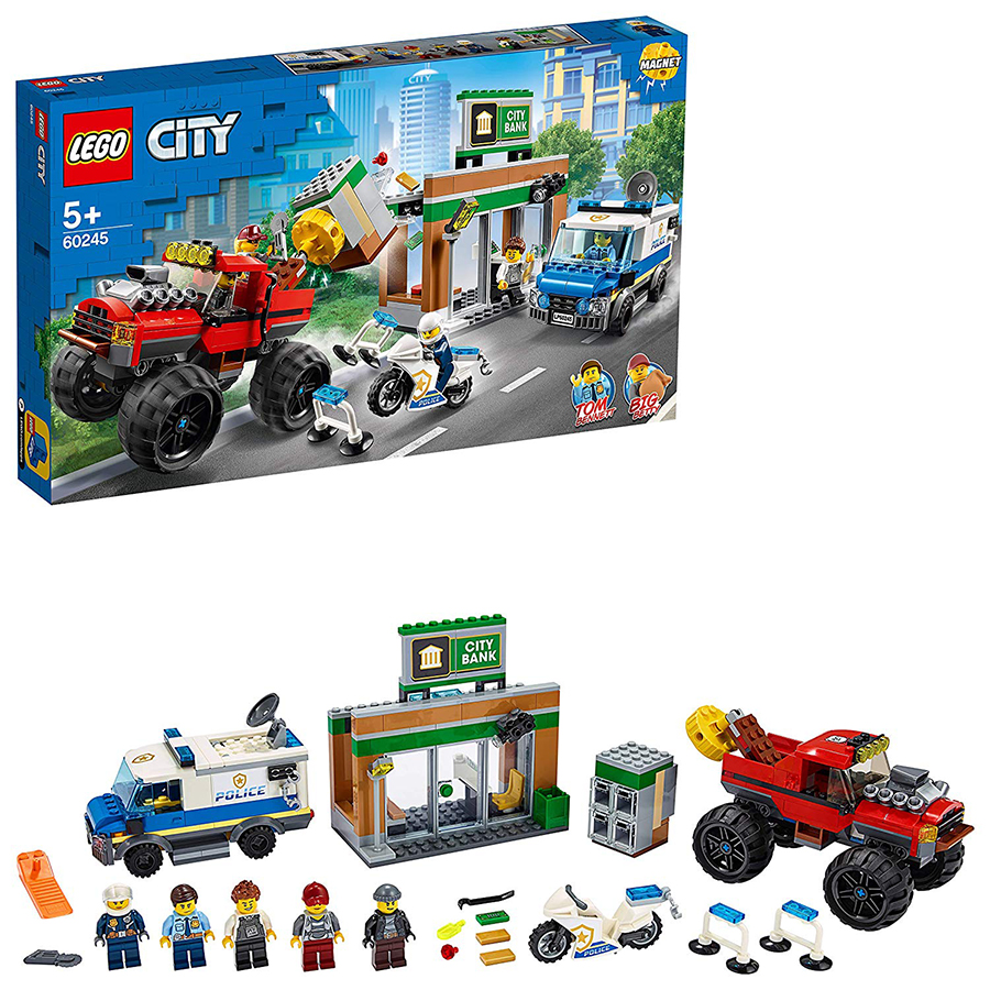 Lego City Policía Atraco del Monster Truck 60245