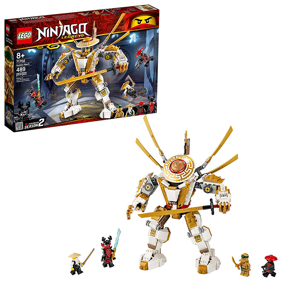 Lego NINJAGO Robot Dorado 71702