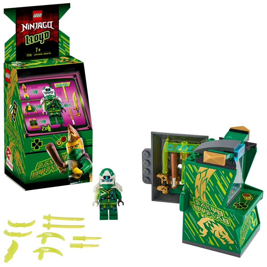 Lego NINJAGO Cabina de Juego Avatar de Lloyd 71716 NX3 Estudio
