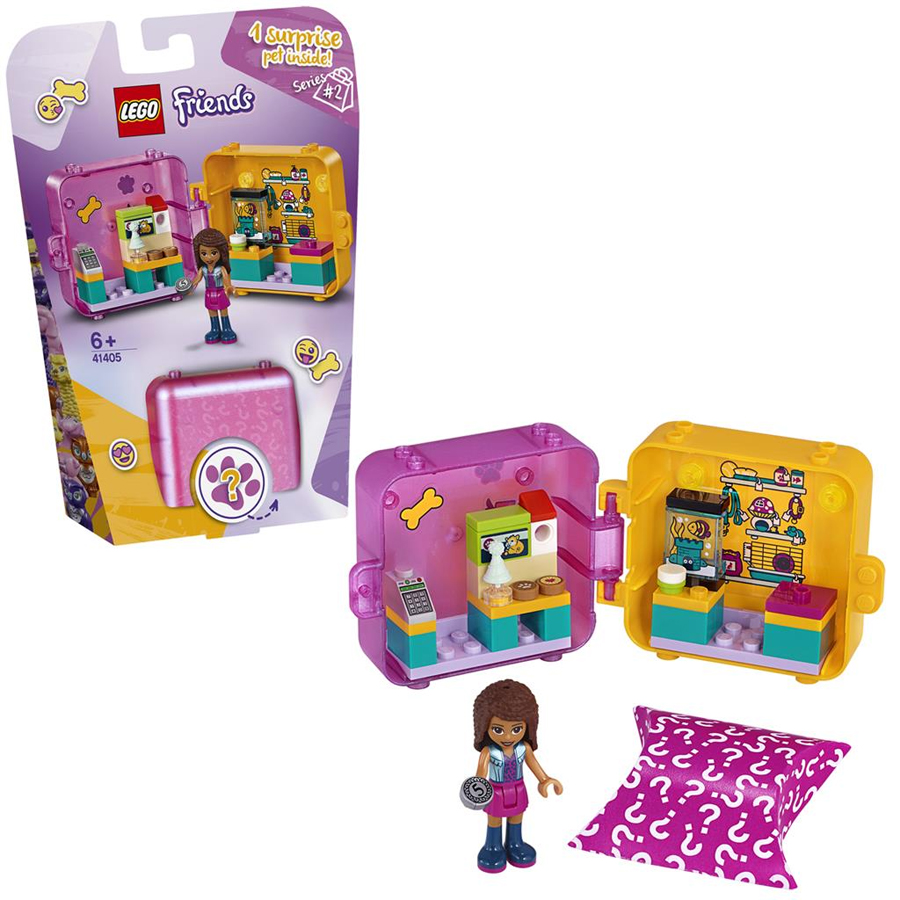 Lego Friends CuboTienda de Juegos de Andrea 41405