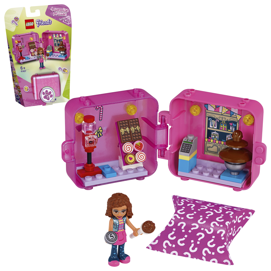 Lego Friends CuboTienda de Juegos de Olivia 41407
