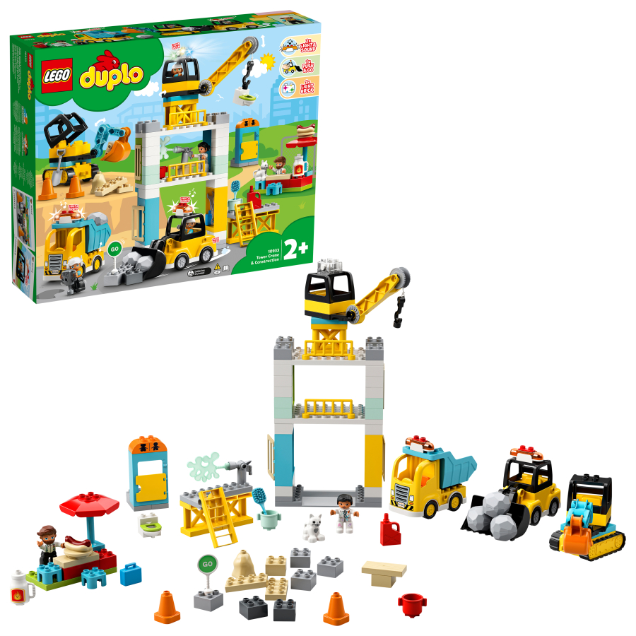 Lego DUPLO Grúa Torre y Obra 10933