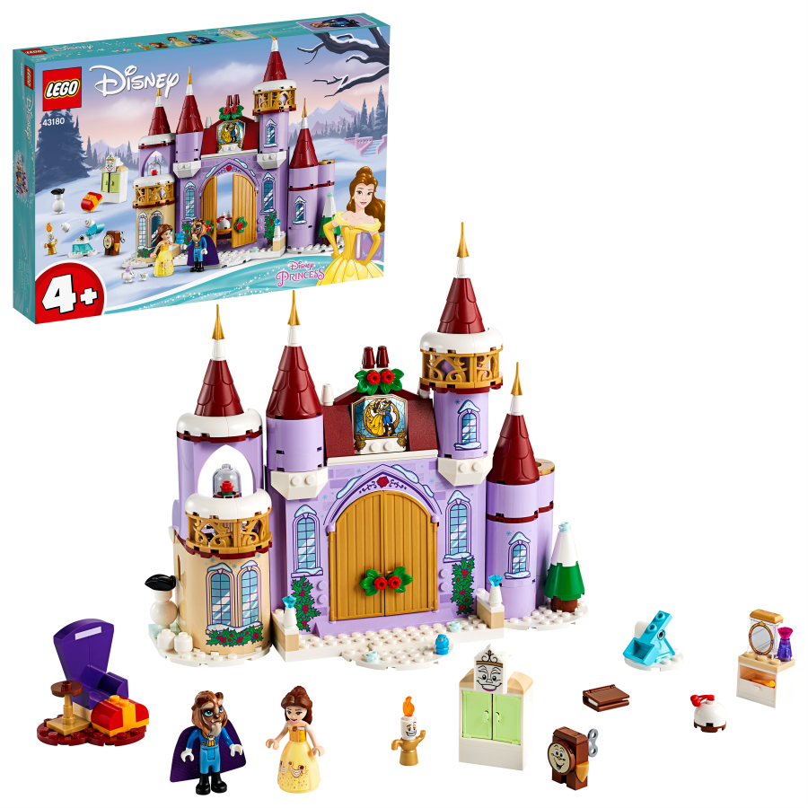 Lego Disney Celebración Invernal en el Castillo de Bella 43180