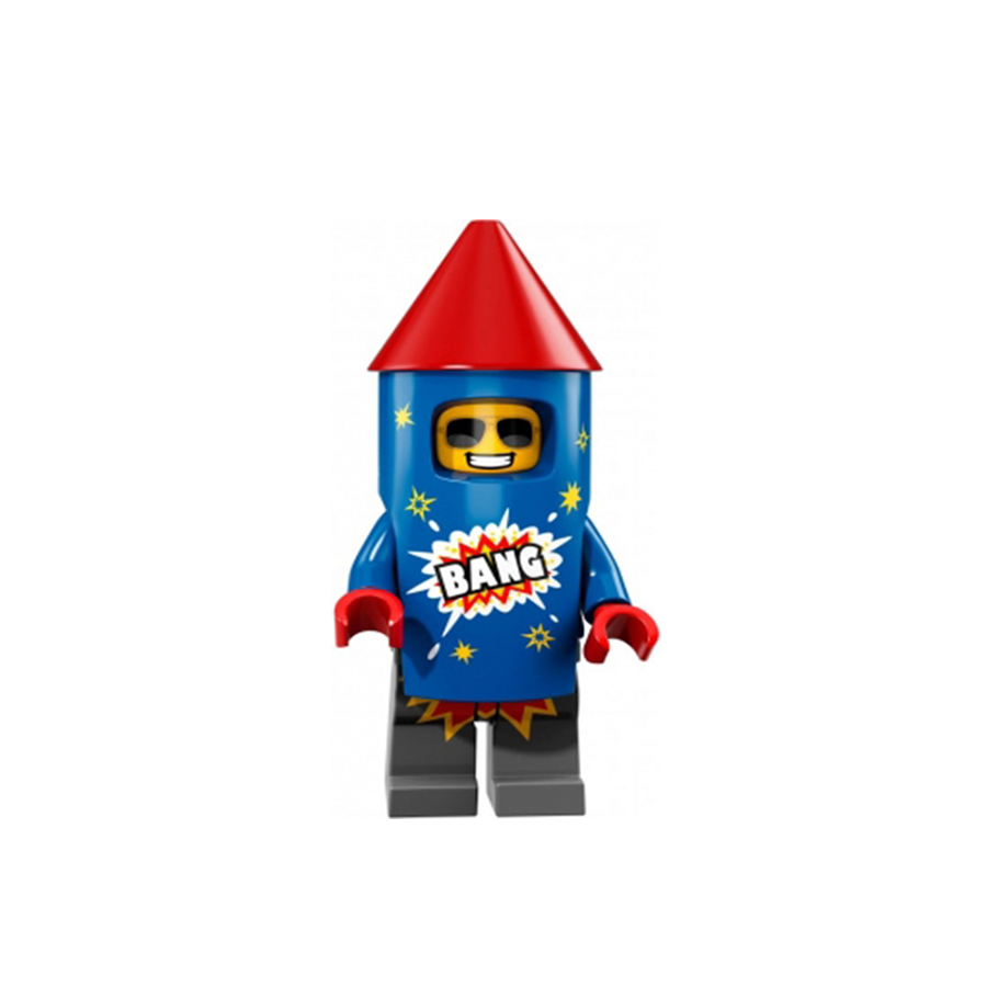 Lego Minifiguras Serie 18 Fiesta  Tipo de los Fuegos Artificiales 71021 05