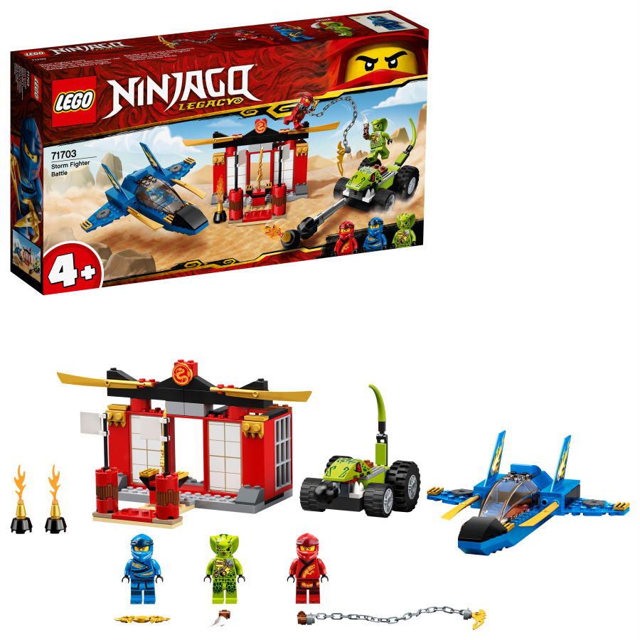 Lego NINJAGO Batalla en el Caza Minifiguras Supersónico 71703