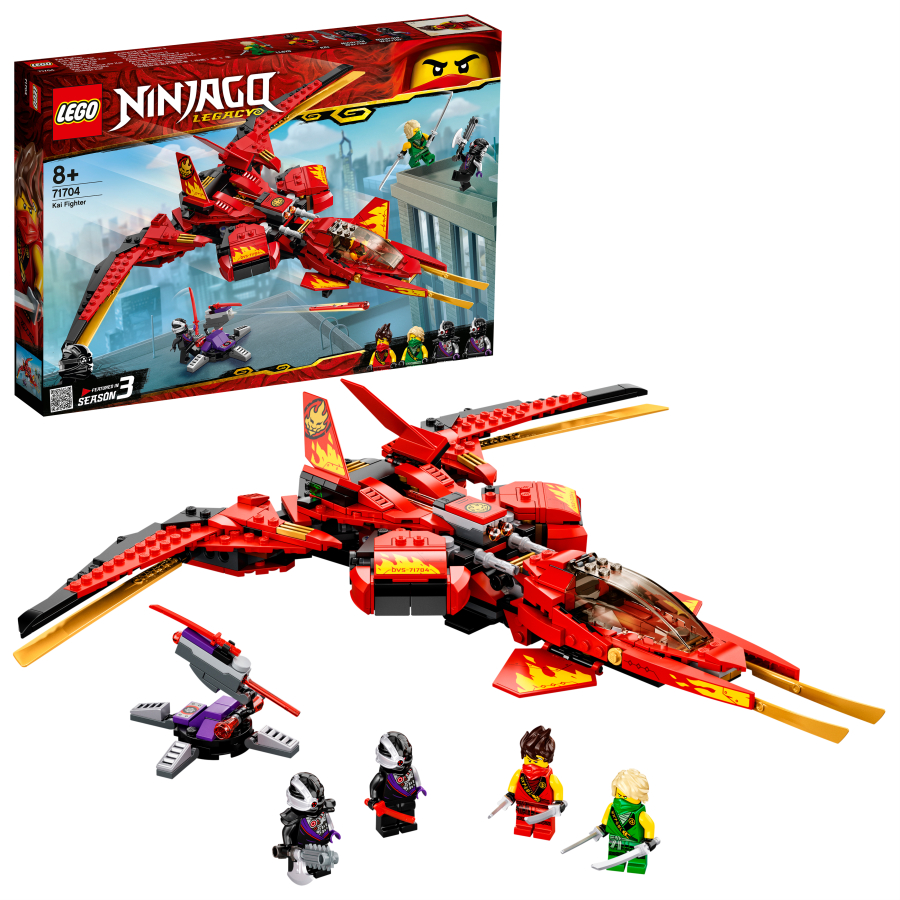 Lego NINJAGO Caza de Kai 71704