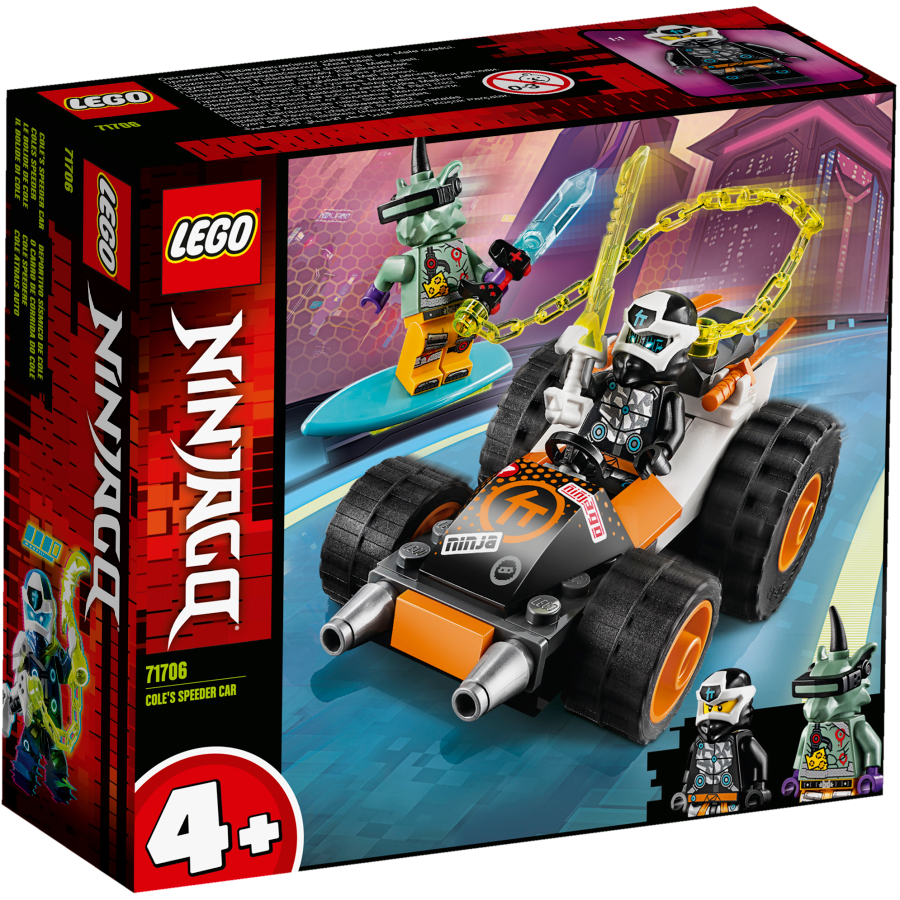 Lego Ninjago Deportivo Sísmico De Cole 71706 Nx3 Estudio De Arquitectura