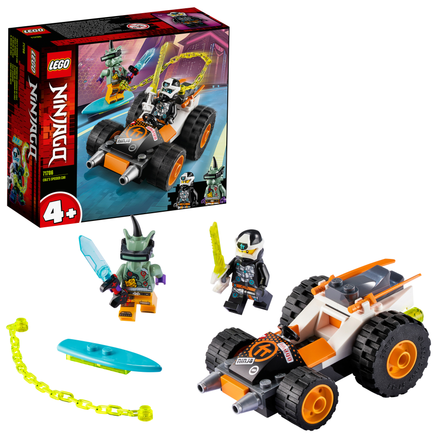 Lego NINJAGO Deportivo Sísmico de Cole 71706