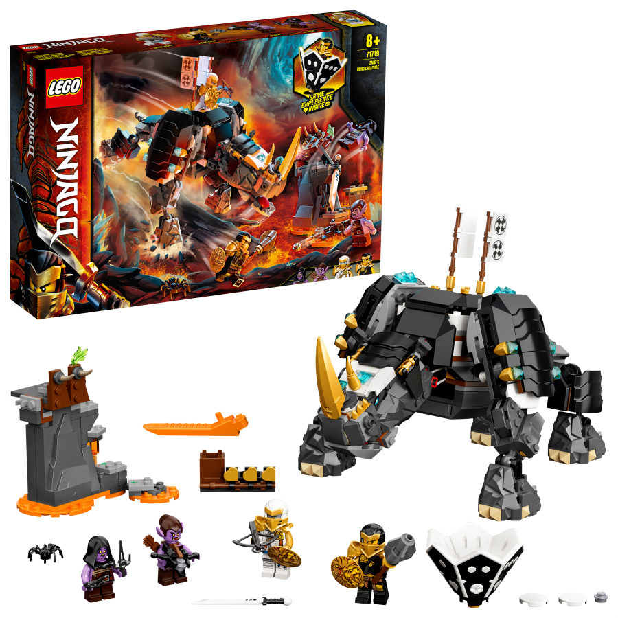 Lego NINJAGO Rinocriatura de Zane 71719