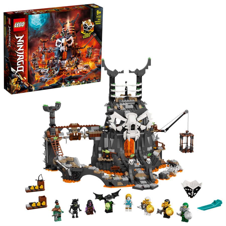 Lego NINJAGO Mazmorras del Hechicero Calavera 71722