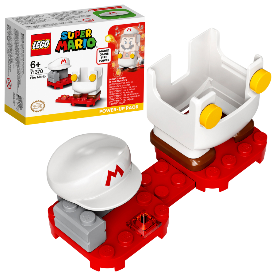 Lego Minifiguras Super Mario Pack Potenciador Mario de Fuego 71370