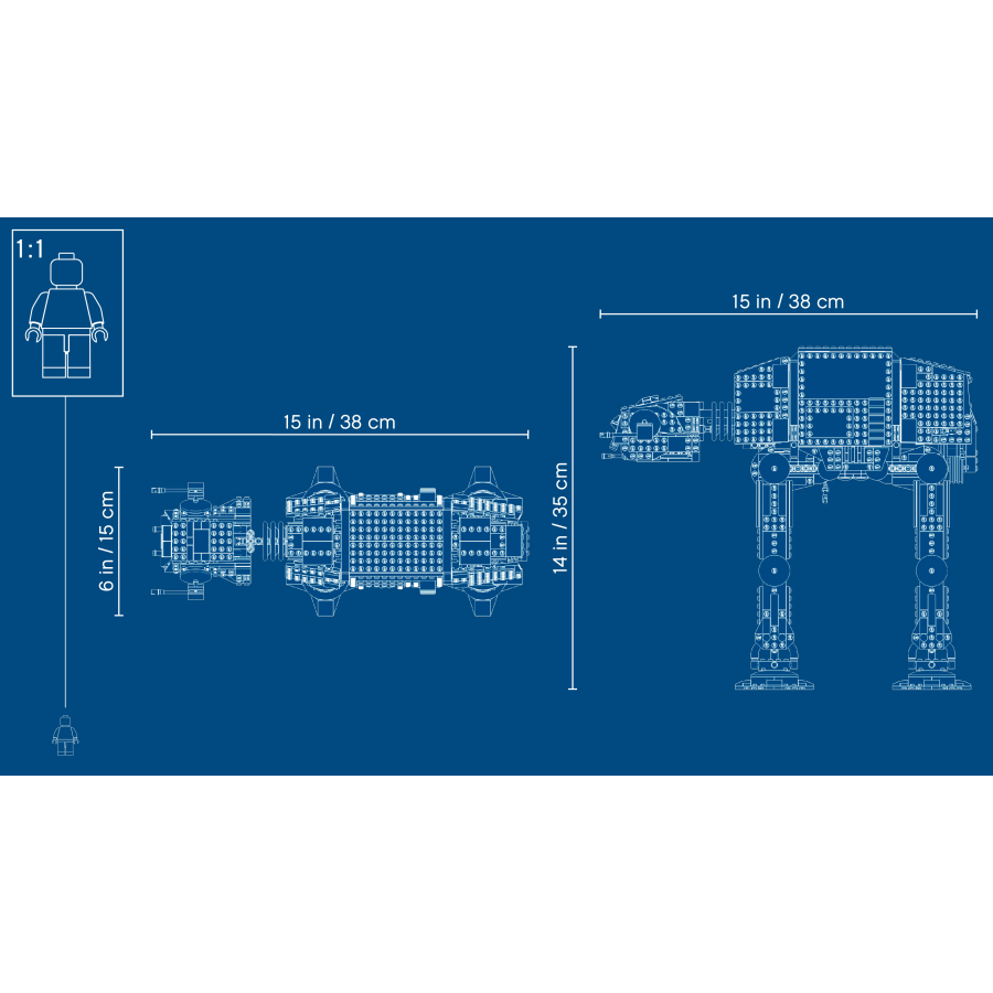 Lego Star Wars ATAT 75288 – NX3 Estudio de Arquitectura