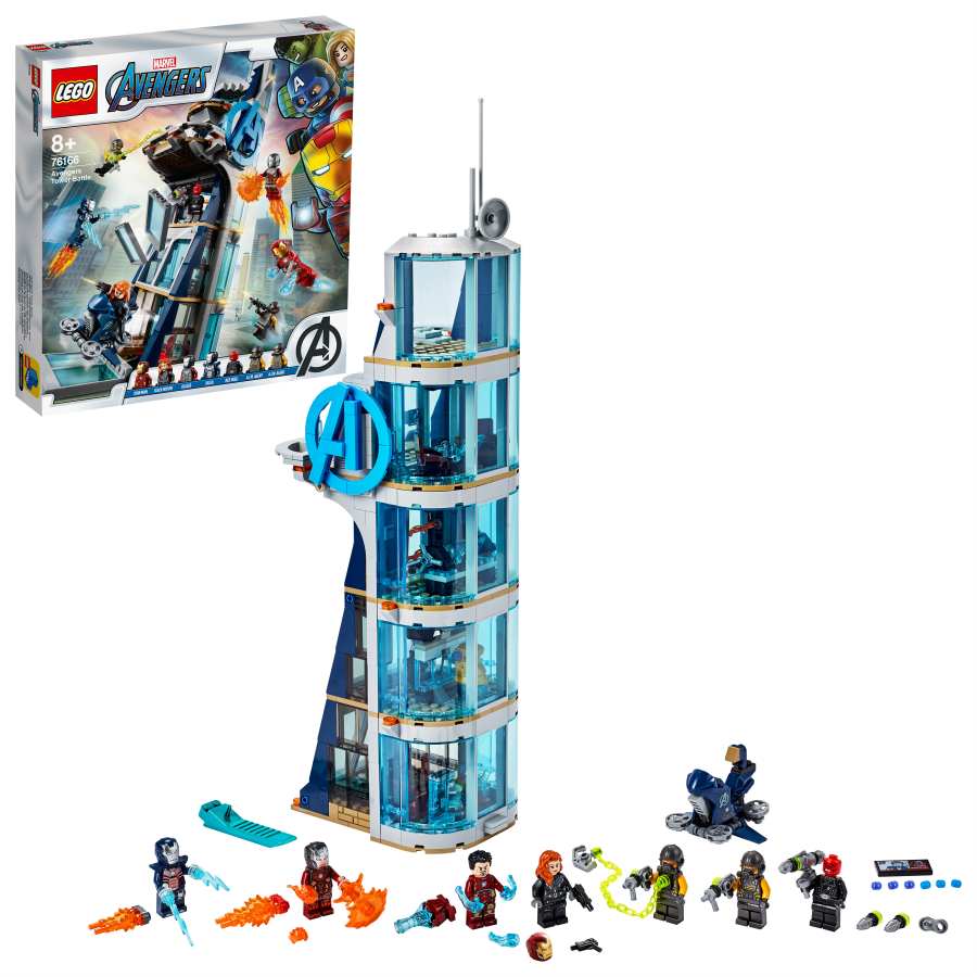 Lego Marvel Batalla en la Torre de los Vengadores 76166